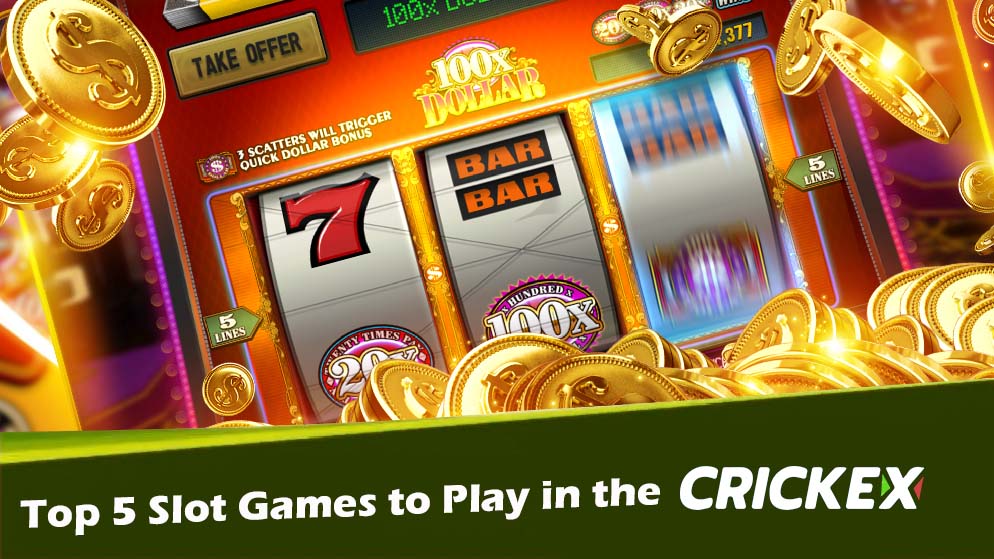 Top 5 Slot Games In Crickex App