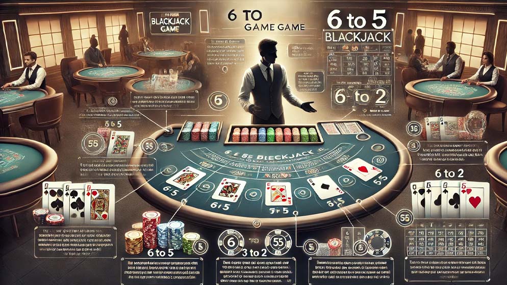 Expert Insights Into 6 To 5 Blackjack Game – A Guide