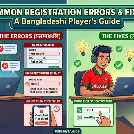 Common Registration Errors and How to Fix Them – A Bangladeshi Player’s Guide
