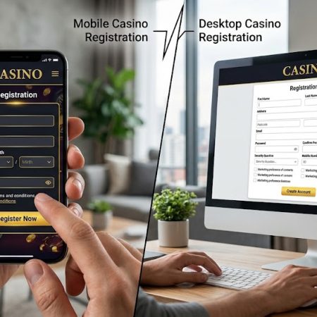 Mobile Casino Registration vs Desktop Registration