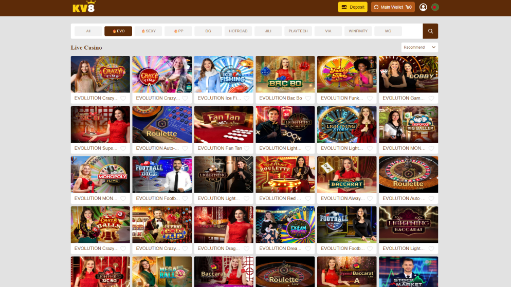 KV8 Live Casino Review – Best Tables for Bangladeshi Players